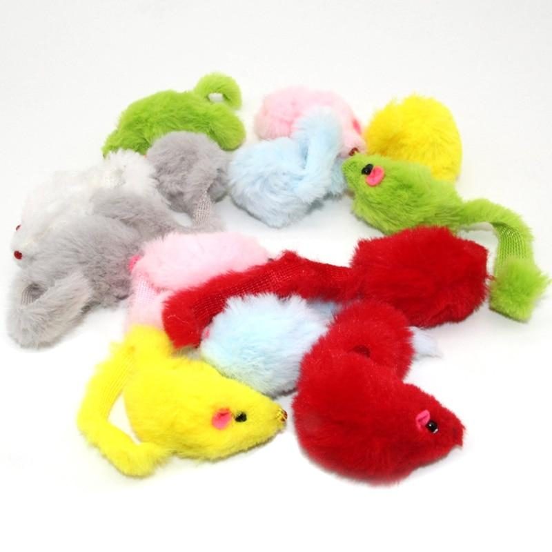 10pcs Chats Souris Jouets