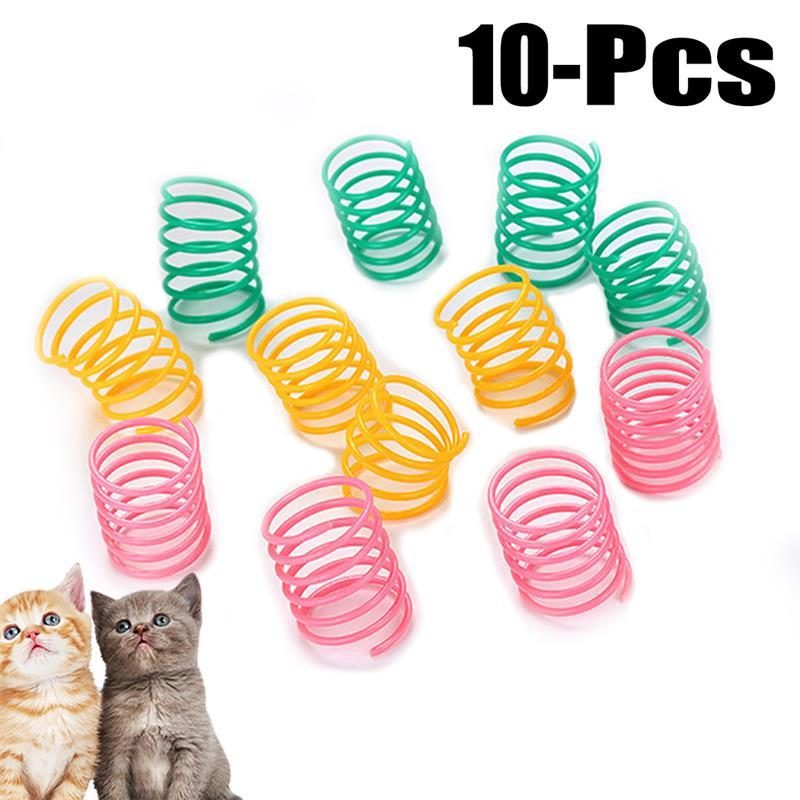 10pcs Jouet De Printemps Chat Mignon