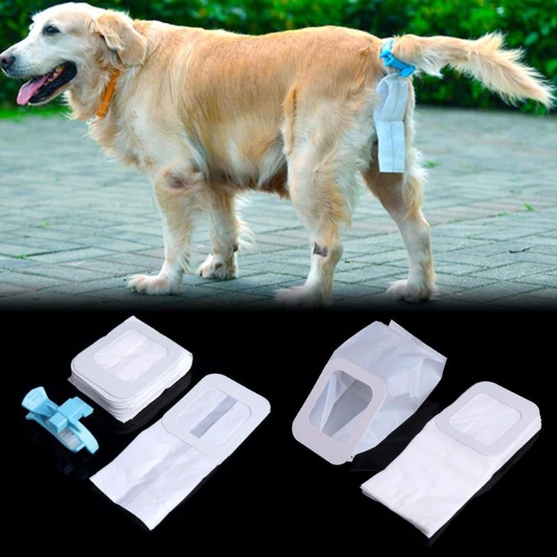 20 Pcs Sac De Déchets Pour Animaux De Compagnie