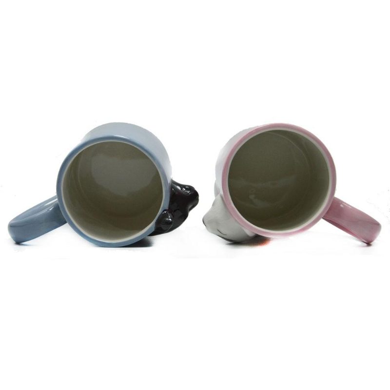 2pcs Tasse De Couple Correspondant