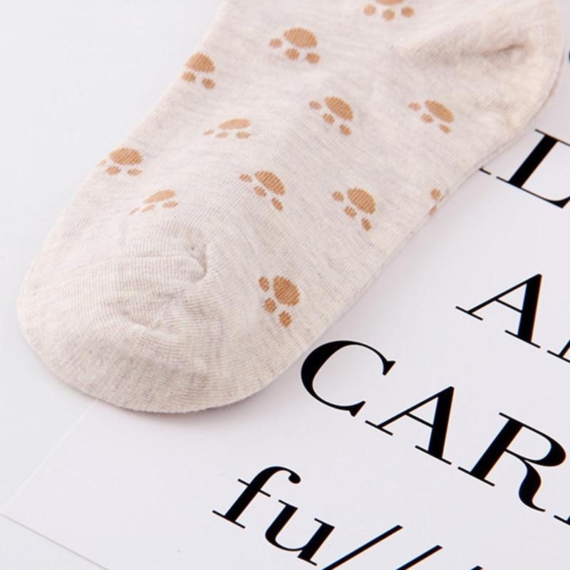 3 Paires De Chaussettes À Pois Imprimé Animal