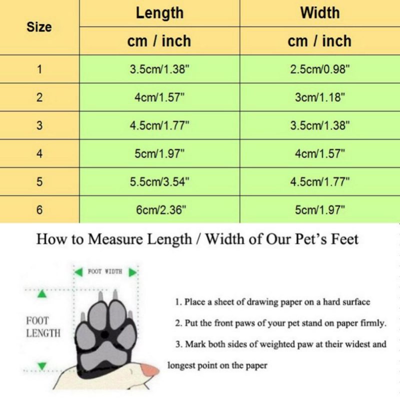 4pcs Chaussures De Pluie Antidérapantes Pour Chien De Compagnie