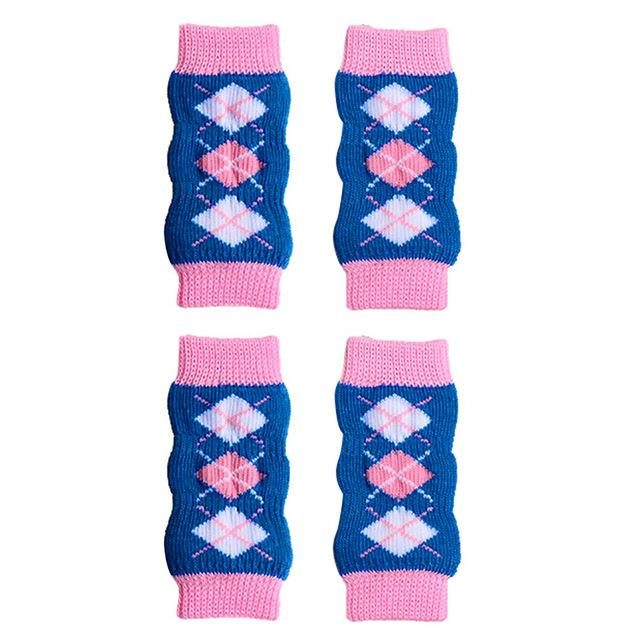 4pcs Jambières Antidérapantes Pour Animaux De Compagnie