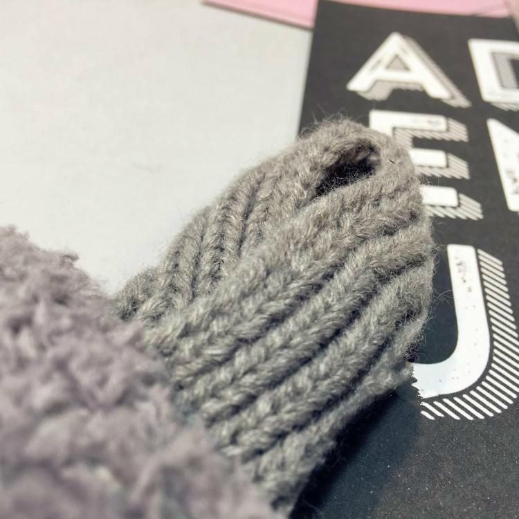 Adorable Bonnet Chaud En Tricot D'hiver En Coton