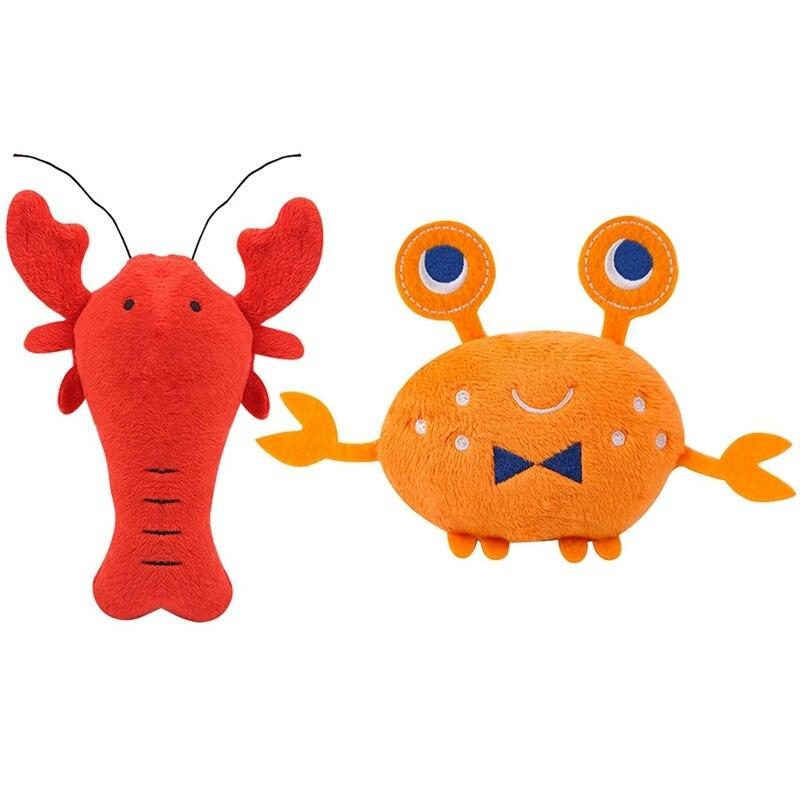 Adorable Jouet De Grincement De Crabe Homard