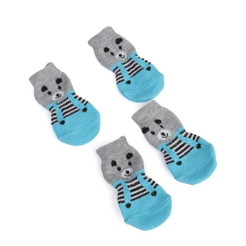 Adorables Chaussettes De Sol Pour Animaux De Compagnie