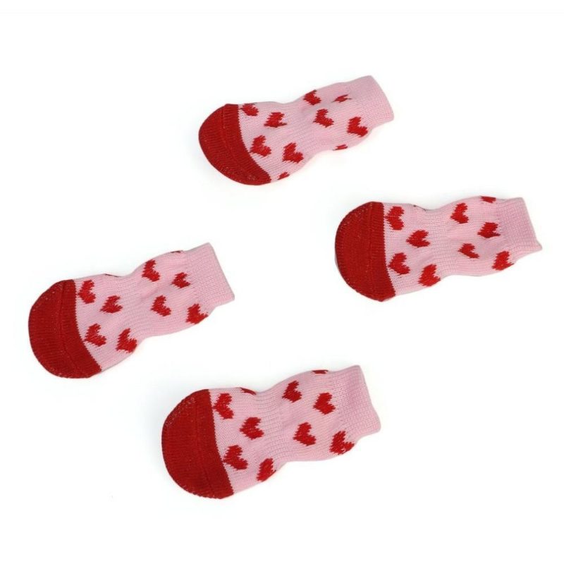 Adorables Chaussettes De Sol Pour Animaux De Compagnie