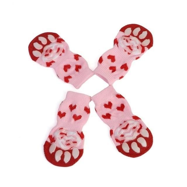 Adorables Chaussettes De Sol Pour Animaux De Compagnie