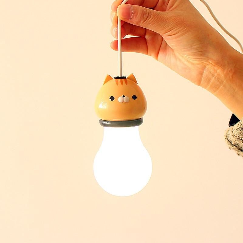 Ampoule Alimentée Par Usb De Style Chat