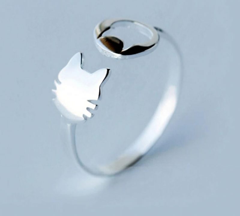 Bague En Forme De Chat Mignon