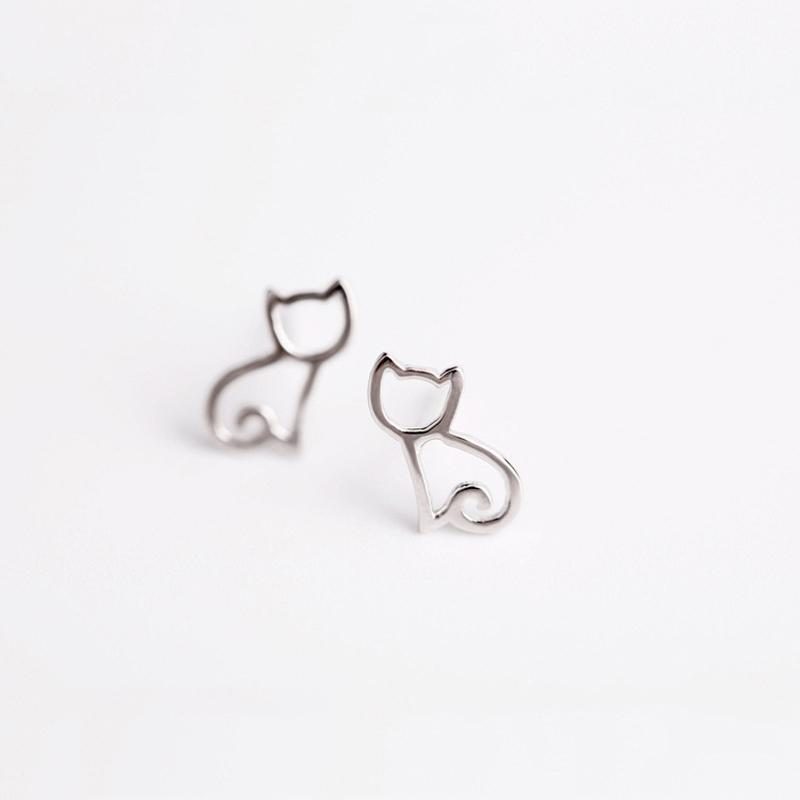 Bijoux De Boucles D'oreilles Chat Mignon