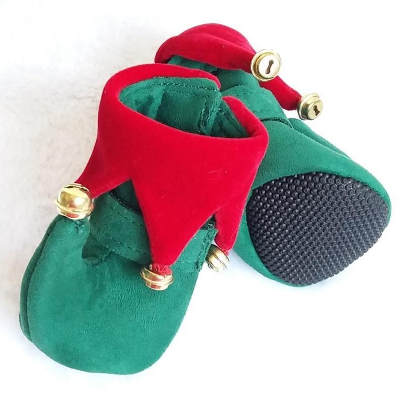 Bottes De Style Cloche De Noël Pour Animaux De Compagnie D'hiver Antidérapantes