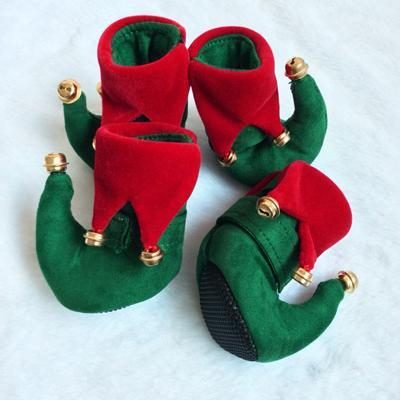 Bottes De Style Cloche De Noël Pour Animaux De Compagnie D'hiver Antidérapantes