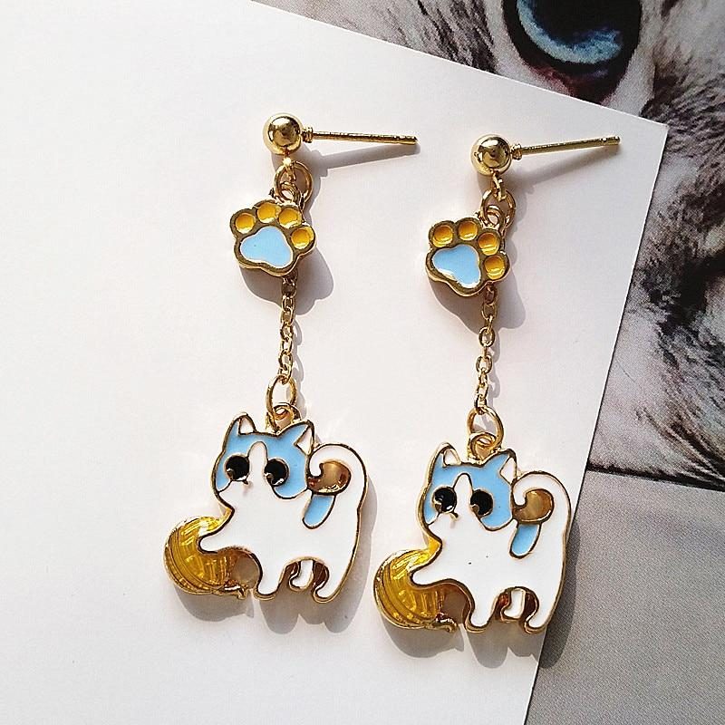 Boucles D'oreilles Chat Jouant