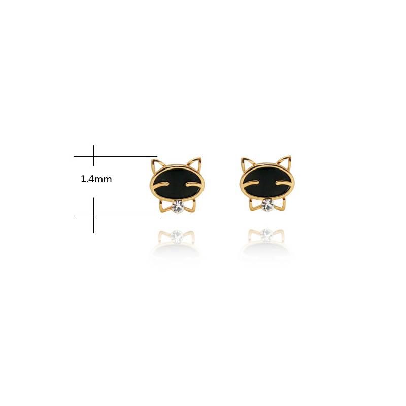 Boucles D'oreilles Chat Souriant