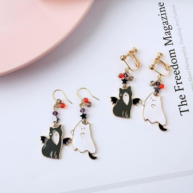 Boucles D'oreilles De Costumes De Chat