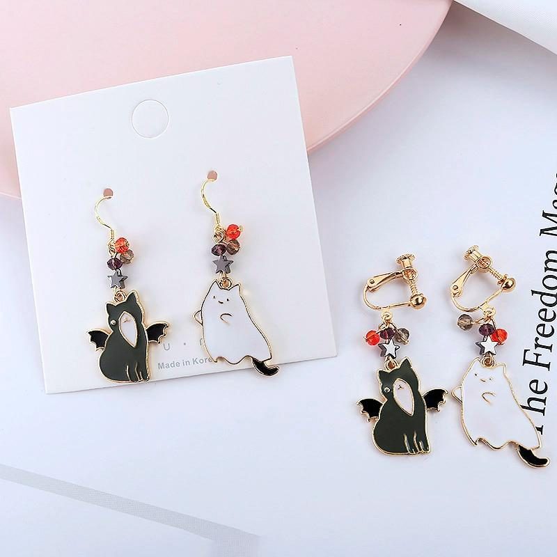 Boucles D'oreilles De Costumes De Chat