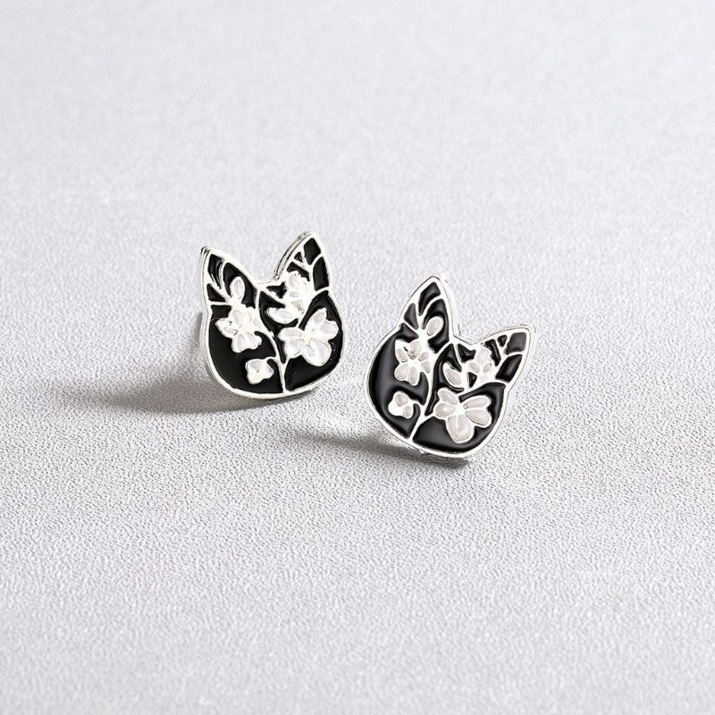 Boucles D'oreilles Fleur De Chat