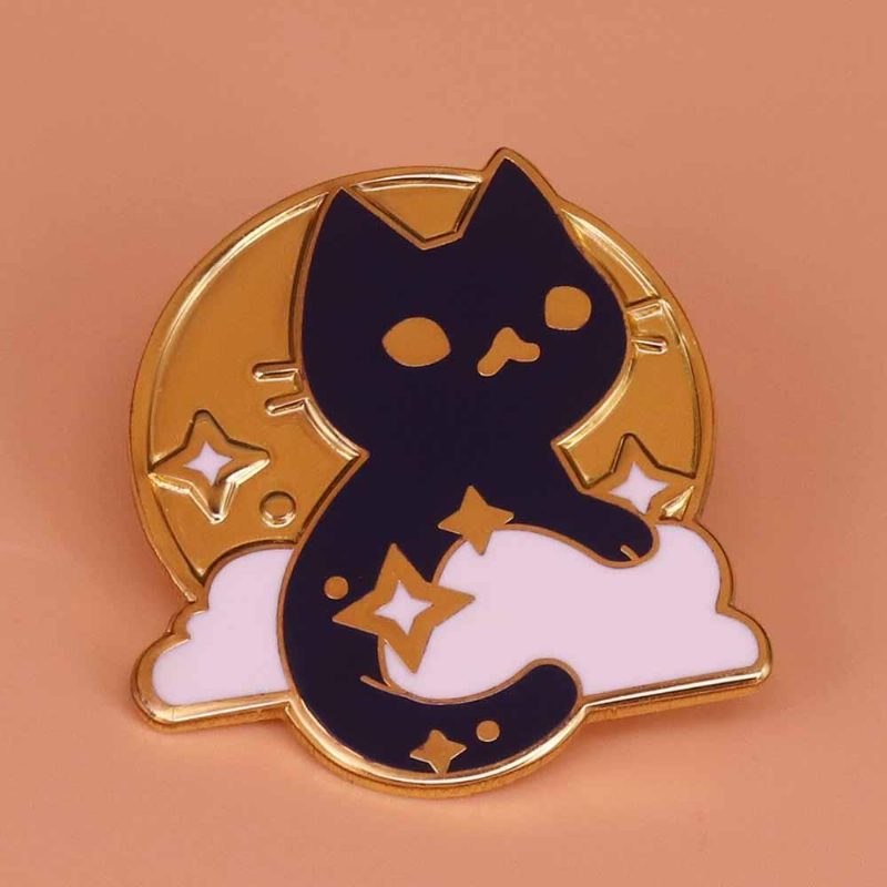 Broche Chat Cosmique