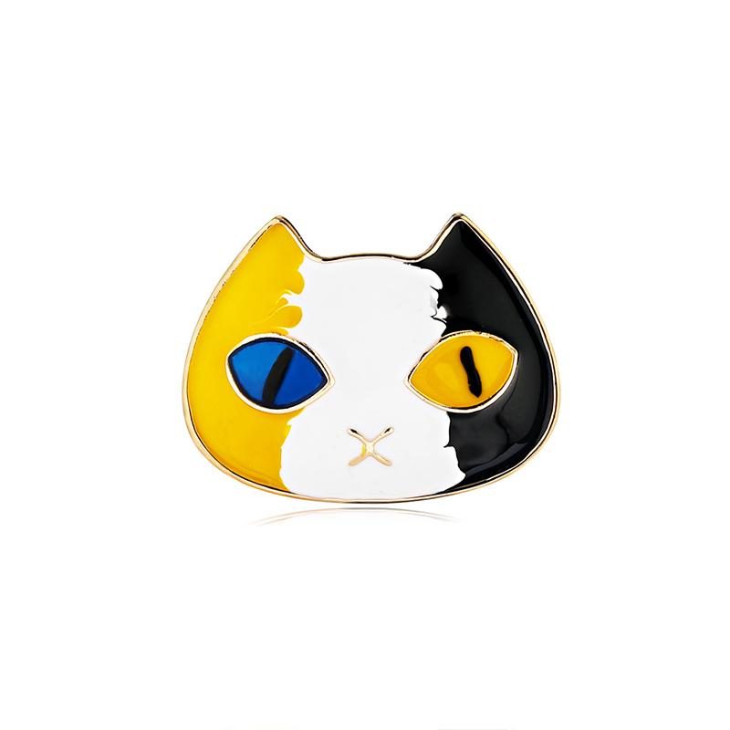 Broche De Chat En Alliage