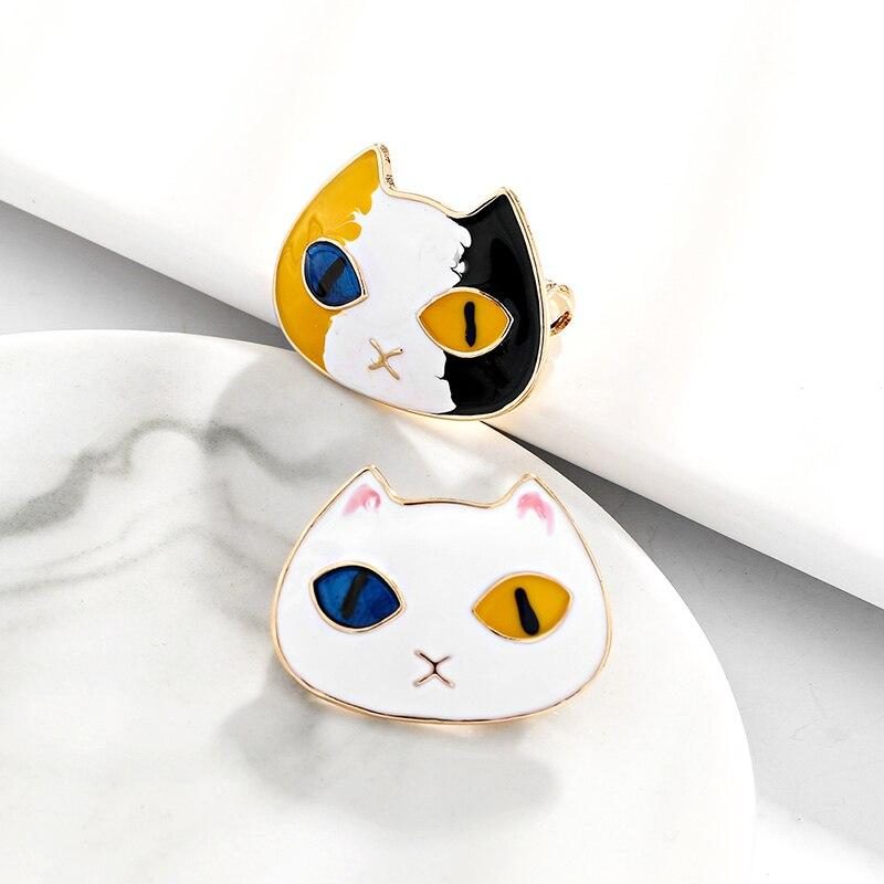 Broche De Chat En Alliage