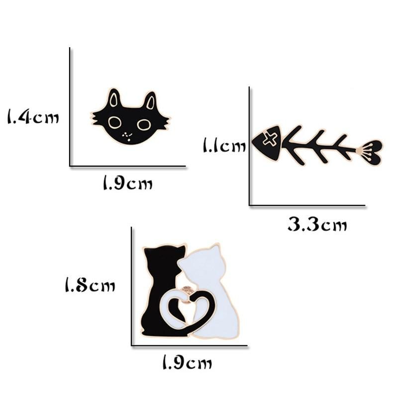 Broches De Vêtements De Conception De Chat