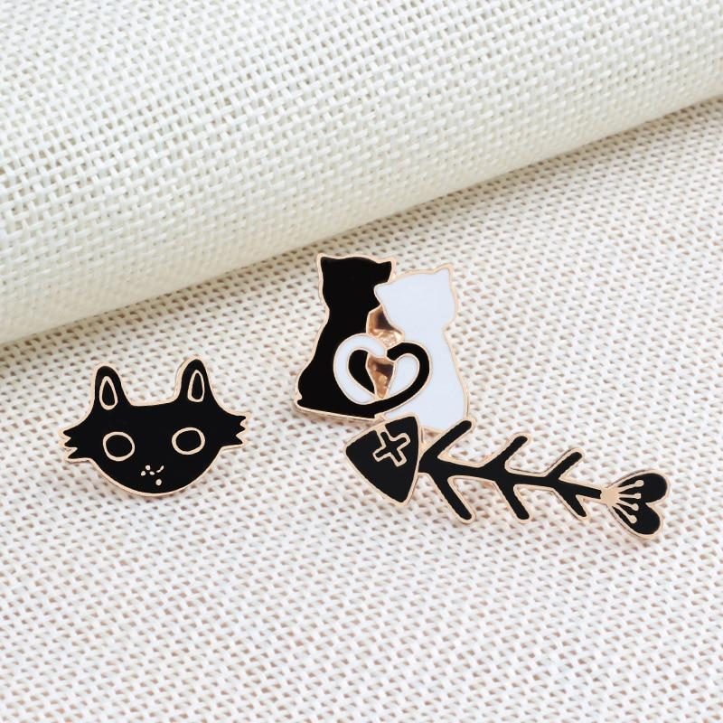 Broches De Vêtements De Conception De Chat