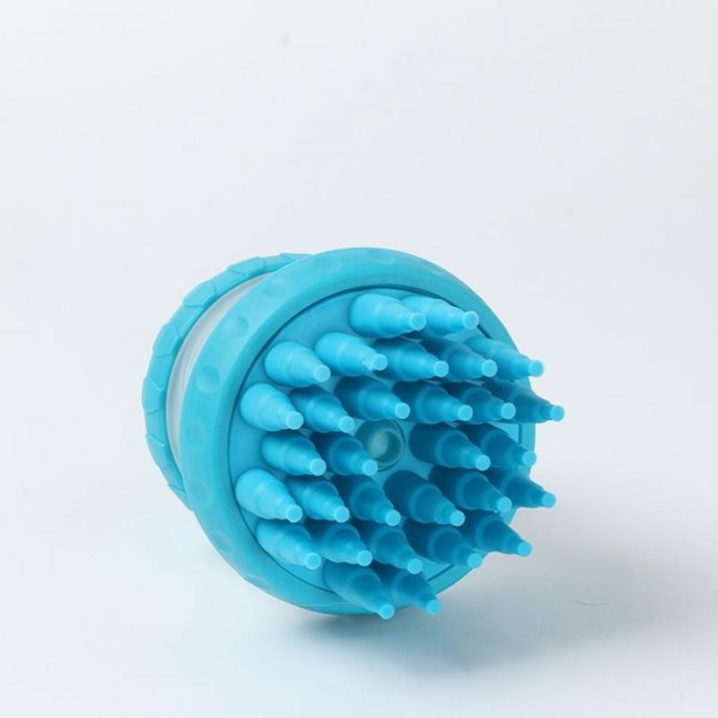 Brosse De Distribution De Savon Pour Animaux De Compagnie En Silicone Multifonction