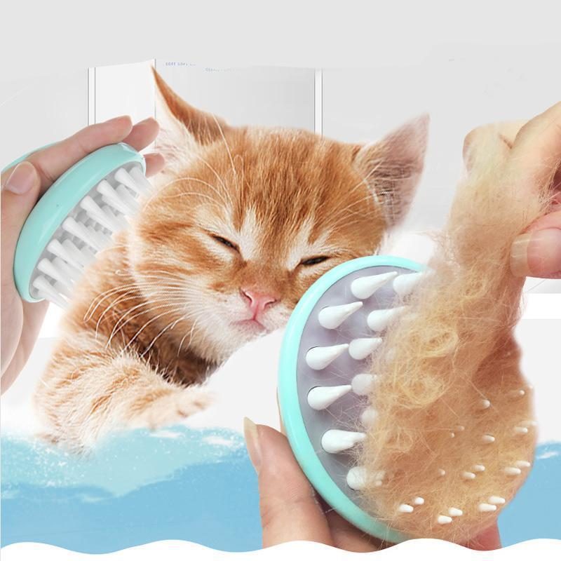 Brosse De Toilettage Confortable Pour Animaux De Compagnie Et Douche De Massage