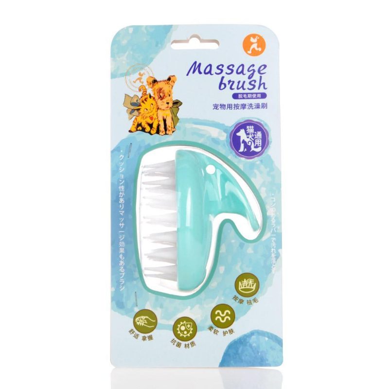 Brosse De Toilettage Confortable Pour Animaux De Compagnie Et Douche De Massage