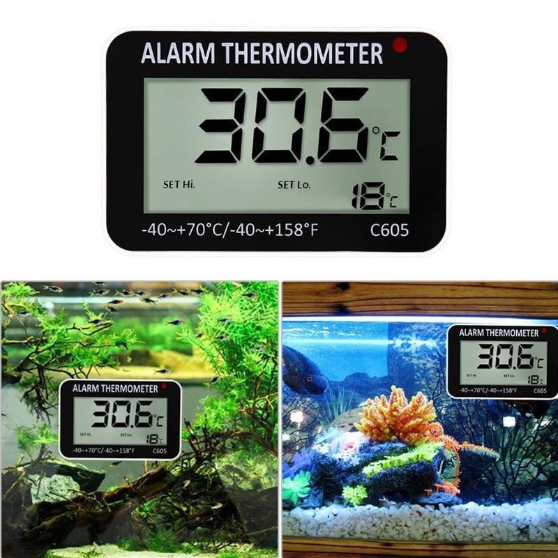 Capteur D'écran Lcd De Thermomètre D'aquarium Numérique