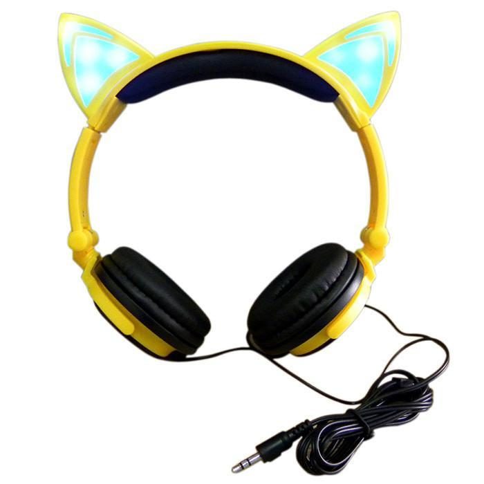 Casque De Chat Clignotant Pliable