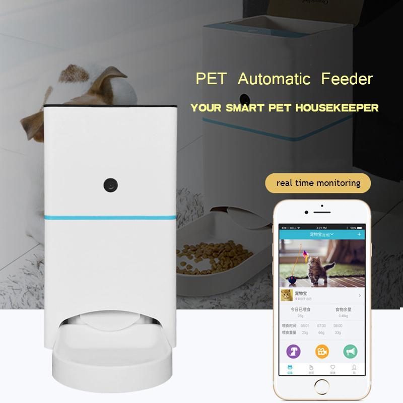 Chargeur Automatique En Temps Opportun Alimentation À Distance Quantitative Pour Animaux De Compagnie