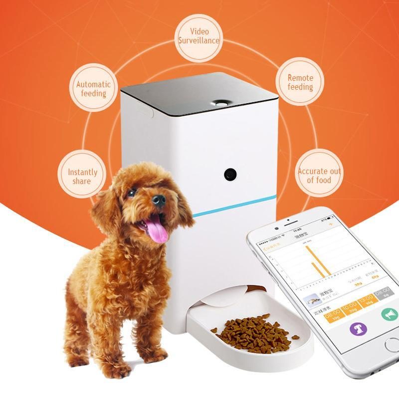 Chargeur Automatique En Temps Opportun Alimentation À Distance Quantitative Pour Animaux De Compagnie