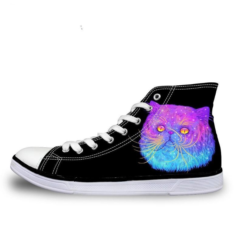 Chat De Galaxie En Toile Mignon 3d