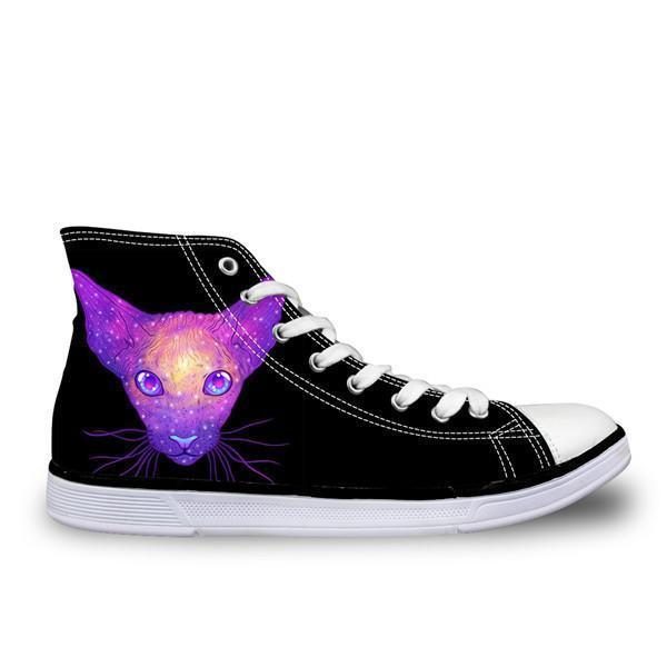 Chat De Galaxie En Toile Mignon 3d