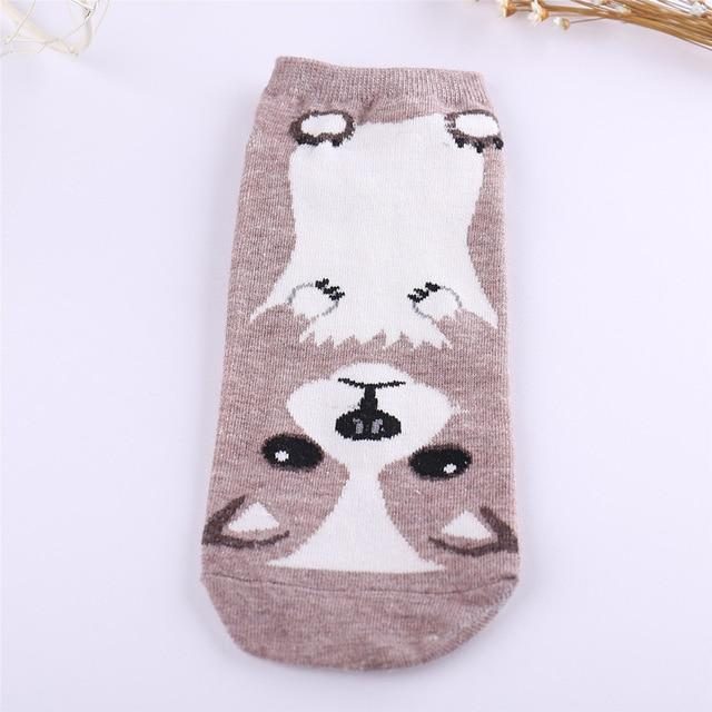 Chaussettes À Motif De Chien