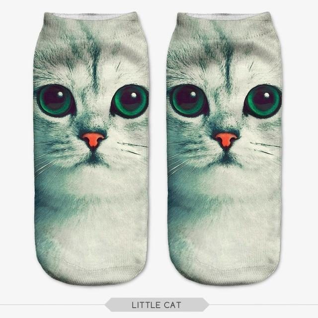 Chaussettes Chat Gros Yeux