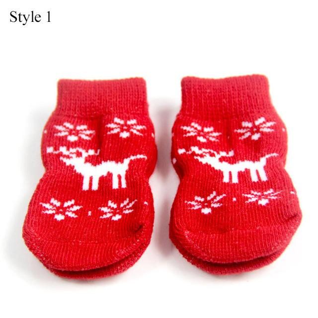 Chaussettes De Noël De Chien