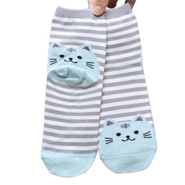 Chaussettes Hautes Chat