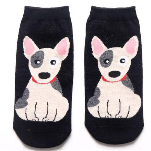 Chaussettes Mignonnes À Imprimé Chien