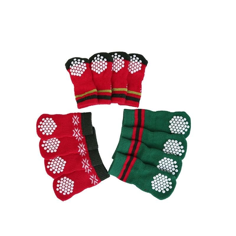 Chaussettes Pour Animaux De Compagnie À Thème De Noël