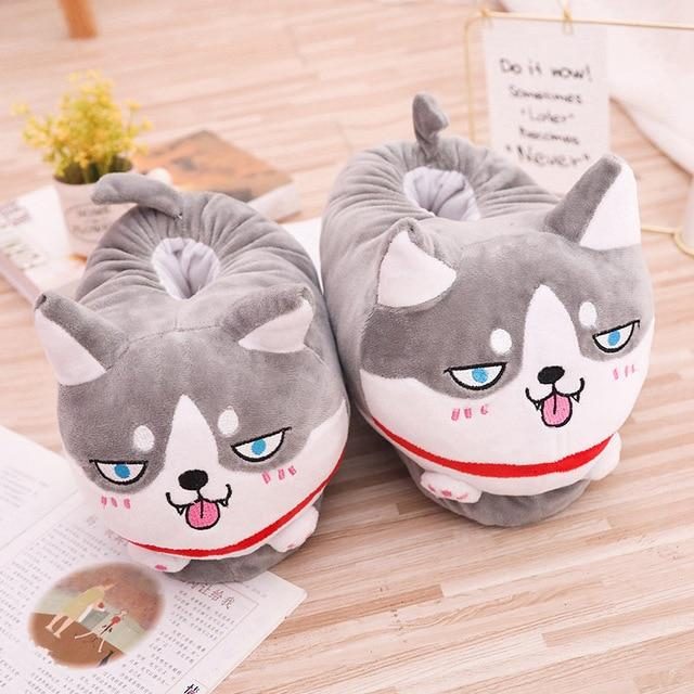 Chaussures D'intérieur En Peluche Rembourrées