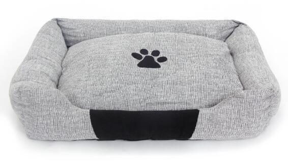 Chenil Pour Chien Tapis De Coussin Amovible Lit De Couchage Nid