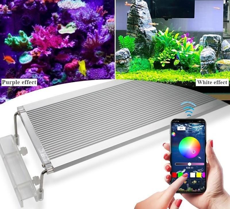 Clip De Support Extensible Sur L'éclairage Led D'aquarium