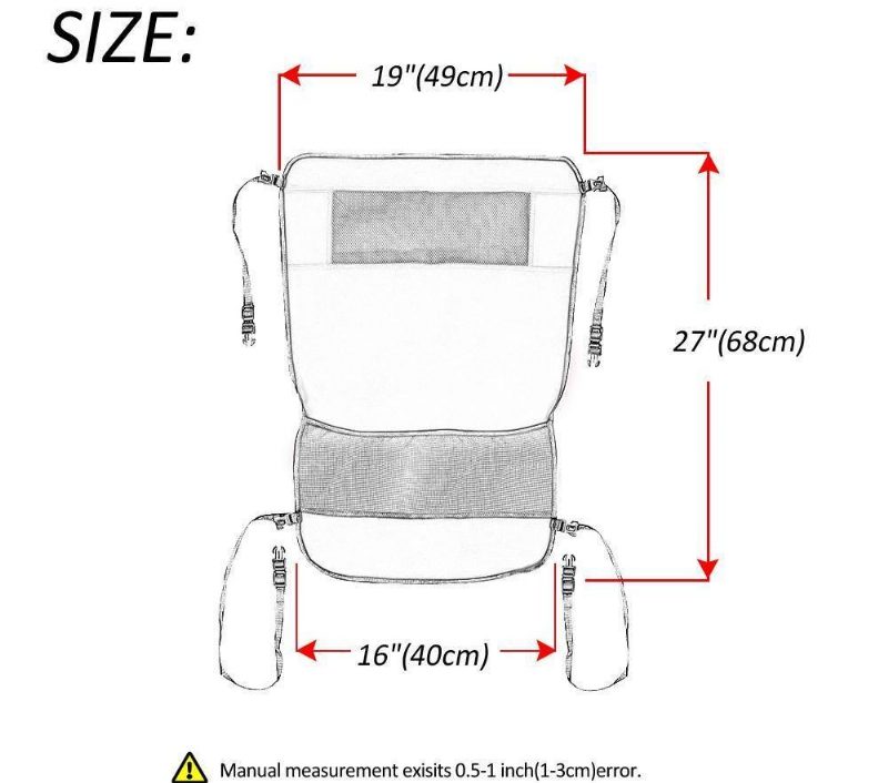 Clôture En Filet Pour Animaux De Compagnie Pour Siège Arrière Pour Camion Suv De Voiture