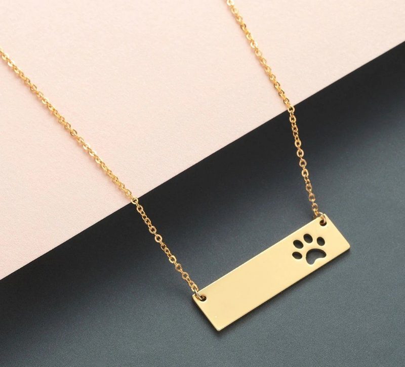 Collier De Patte De Chat