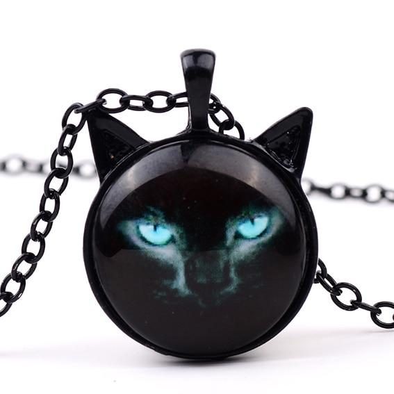 Collier Pendentif Chat