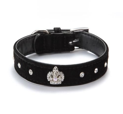 Collier Pour Animaux De Compagnie Couronne Strass