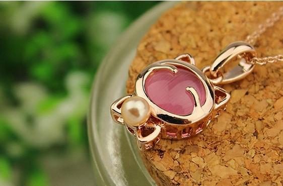 Colliers Et Pendentifs Chat Porte-bonheur